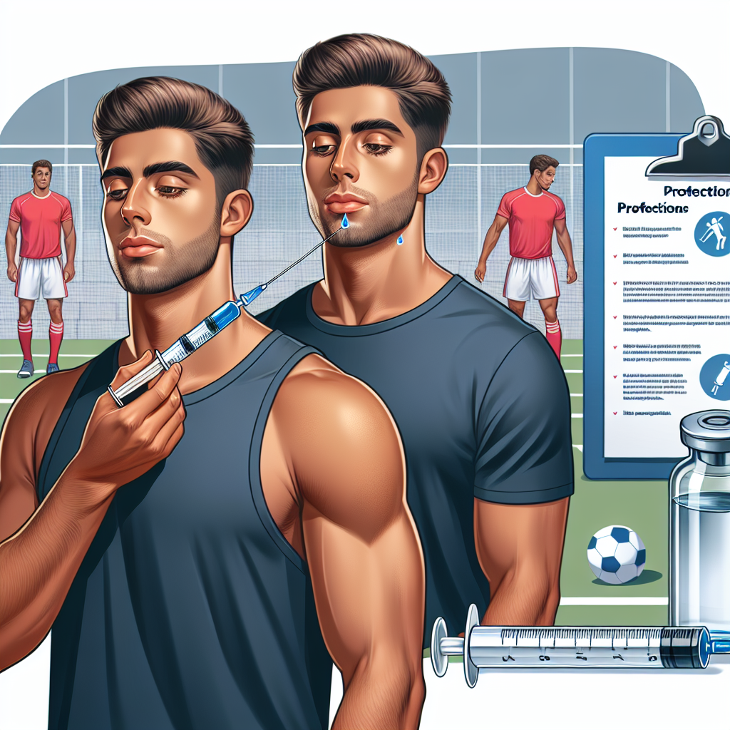 L'importanza dell'acqua battericida per iniezioni nello sport: benefici e precauzioni