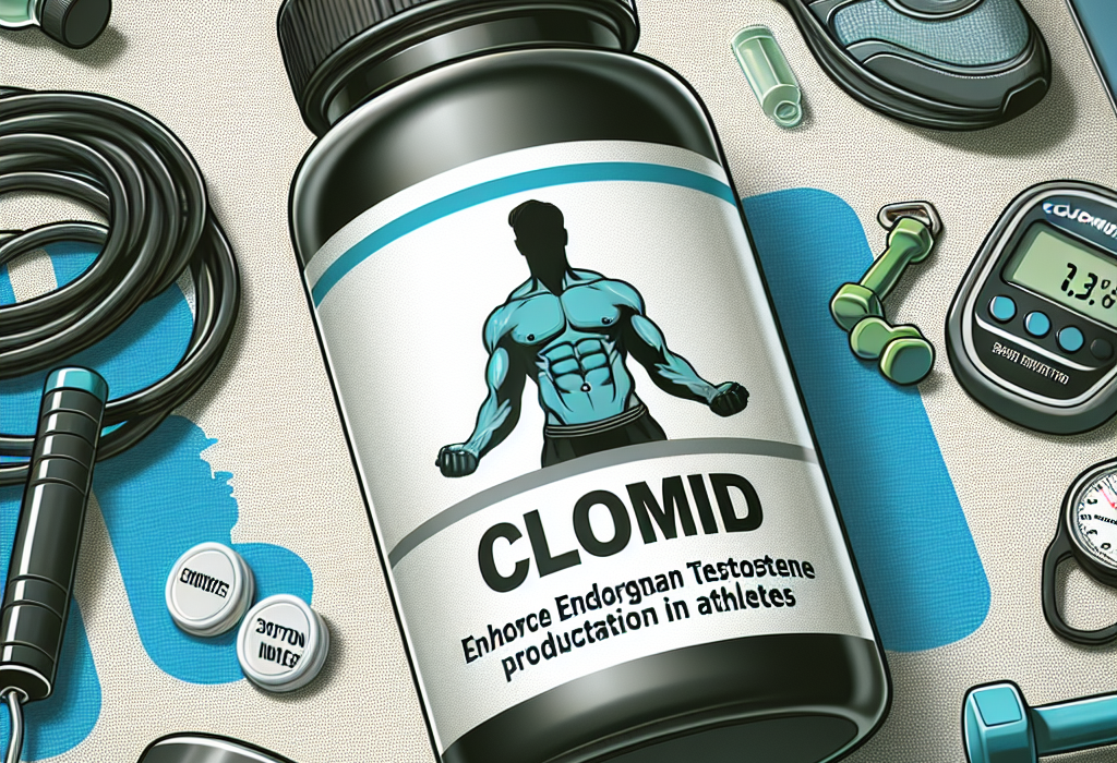 Clomid: un supporto per la produzione endogena di testosterone negli sportivi