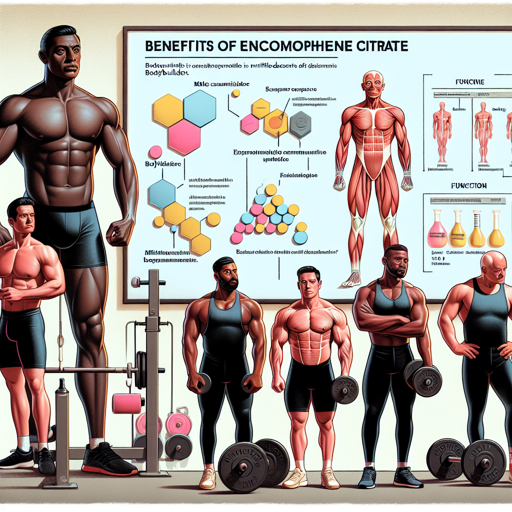 Enclomifene citrato: un'analisi dei suoi benefici per i bodybuilder