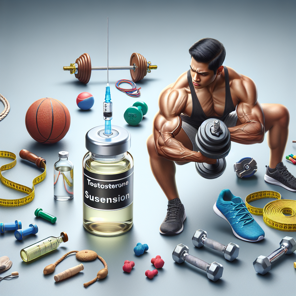Gli effetti della sospensione acquosa di testosterone sull'allenamento sportivo