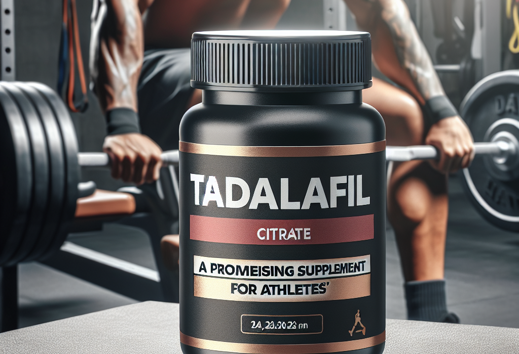 Tadalafil Citrate: un integratore promettente per gli sportivi