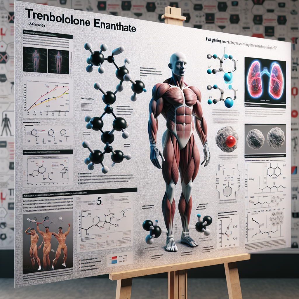 Trenbolone enantato: meccanismo d'azione e problematiche nel doping
